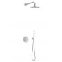 Zestaw prysznicowy podtynkowy z deszczownicą AREXSET1247NB Excellent Pi zdj.1