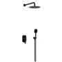Zestaw prysznicowy podtynkowy z deszczownicą czarny AREXSET4145BS Excellent Clever 2.0 zdj.1