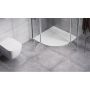 Brodzik półokrągły 90x90 cm beton BREX1504090090CON Excellent Arda zdj.3