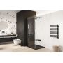 Ścianka prysznicowa walk-in 100 cm czarny mat/szkło przezroczyste KAEX15061000LPBL Excellent Vidoq zdj.4