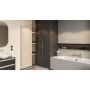 Ścianka prysznicowa walk-in 120 cm złoty szczotkowany/szkło przezroczyste KAEX15061200LPGB Excellent Vidoq zdj.2