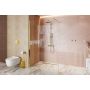 Ścianka prysznicowa walk-in 90 cm złoty połysk/szkło przezroczyste KAEX1506900LPGL Excellent Vidoq zdj.2