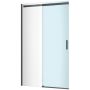 Drzwi prysznicowe 120 cm rozsuwane czarny mat/szkło przezroczyste KAEX26121200LP12BL Excellent Rols zdj.1