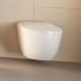 Miska WC wisząca bez kołnierza spłukiwanie wirowe biały połysk CEAC6403480WH Excellent Luqa zdj.6