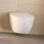 Miska WC wisząca bez kołnierza spłukiwanie wirowe biały mat CEAC6403480WHM Excellent Luqa zdj.5