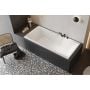 Wanna prostokątna Slim 170x75 cm biała WAEXPRY217WHS Excellent Pryzmat 2.0 zdj.3