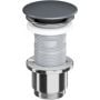 Korek do umywalki chrom-czarny ARIN1485K01GRMCR Excellent Design zdj.1