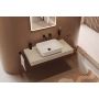 Umywalka 50x38 cm prostokątna nablatowa biała CEEX6901500WH Excellent CORI 2.0 zdj.3