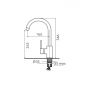 FDesign Avanza FD1A06422 bateria kuchenna stojąca czarny zdj.2