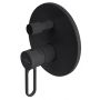 FDesign Zaffiro FD1ZFR7P22 bateria wannowo-prysznicowa podtynkowa czarna zdj.1