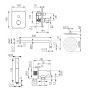 FDesign Meandro FD1MDR7PSET211 zestaw podtynkowy zdj.2
