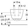 Bidet wiszący 501898JT1 Geberit iCon zdj.3