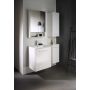 Umywalka z szafką 60 cm białą 501236001 Geberit Selnova Square zdj.5