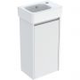 Umywalka z szafką 36 cm białą 504130001 Geberit Selnova Square zdj.1