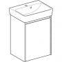 Umywalka z szafką 50 cm dąb 504132PS1 Geberit Selnova Square zdj.3