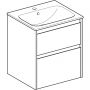 Umywalka z szafką 55 cm 504137DB1 Geberit Selnova Square zdj.3