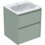 Umywalka z szafką 55 cm 504137IK1 Geberit Selnova Square zdj.1