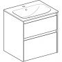 Umywalka z szafką 60 cm orzech 504138JR1 Geberit Selnova Square zdj.3