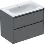 Umywalka z szafką 80 cm 504139JK1 Geberit Selnova Square zdj.1