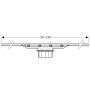 Odpływ liniowy 130 cm stal 154503KS1 Geberit CleanLine zdj.4