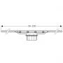 Odpływ liniowy 130 cm czarny 154503TE1 Geberit CleanLine zdj.3