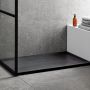 Brodzik prostokątny 120x90 cm grafitowy 550275002 Geberit Sestra zdj.10