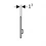 Przycisk spłukujący do wc czarny 115788DW2 Geberit Sigma zdj.2