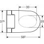 Toaleta myjąca wisząca bez kołnierza biała 146350011 Geberit AquaClean zdj.4