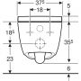 Toaleta myjąca wisząca bez kołnierza biała 146350011 Geberit AquaClean zdj.2