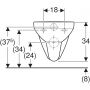 Miska WC wisząca bez kołnierza biały 500275011 Geberit Selnova zdj.6