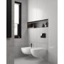 Miska WC z deską wolnoopadającą wisząca bez kołnierza biały połysk 502793001 Geberit Selnova Premium zdj.6