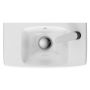 Umywalka 45x25 cm prostokątna ścienna biała 500318015 Geberit Selnova Compact zdj.5