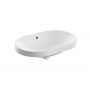Umywalka 60x40 cm owalna wpuszczana biała 500728012 Geberit Variform zdj.1