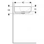 Umywalka 50x40 cm owalna nablatowa biała 500775012 Geberit Variform zdj.4