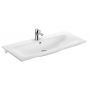 Umywalka 100x48 cm prostokątna meblowa-wpuszczana biała 500997001 Geberit Selnova Square zdj.1