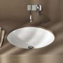 Umywalka 42x33 cm owalna podblatowa biała 500751012 Geberit Variform zdj.6