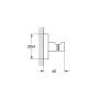 Wieszak na ręcznik starlight chrome 40364001 Grohe Essentials zdj.2