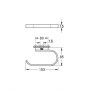 Uchwyt na papier toaletowy złoty 41068GN0 Grohe Selection zdj.2