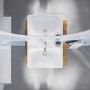 Bateria umywalkowa stojąca chrom 1018610000 Grohe Dice zdj.7