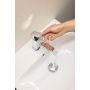 Bateria umywalkowa stojąca chrom 1018610000 Grohe Dice zdj.8