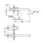 Bateria umywalkowa podtynkowa starlight chrome 19967001 Grohe Essence New zdj.2
