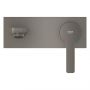 Bateria umywalkowa podtynkowa brushed hard graphite 23444AL1 Grohe Lineare zdj.4