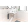 Bateria umywalkowa stojąca chrom 23454000 Grohe Get zdj.6
