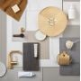 Bateria umywalkowa stojąca złota 23462GN1 Grohe Essence zdj.3