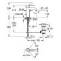 Bateria umywalkowa stojąca starlight chrome 23589001 Grohe Essence zdj.2