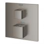 Bateria prysznicowa podtynkowa z termostatem brushed hard graphite 24154AL0 Grohe Grohtherm Cube zdj.4