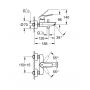 Bateria wannowo-prysznicowa ścienna starlight chrome 24206002 Grohe Start zdj.2