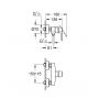 Bateria prysznicowa ścienna starlight chrome 24208002 Grohe Start zdj.2