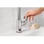 Bateria umywalkowa stojąca starlight chrome 24330001 Grohe Swift zdj.5