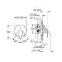 Bateria wannowo-prysznicowa podtynkowa chrom 24336001 Grohe Swift zdj.2